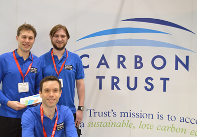 The Carbon Trust Stand at Ecobuild 2014